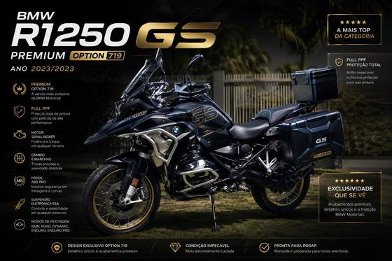 BMW R 1250 GS PREMIUM TRIPLE BLACK BMW R 1250 GS PREMIUM TRIPLE BLACK